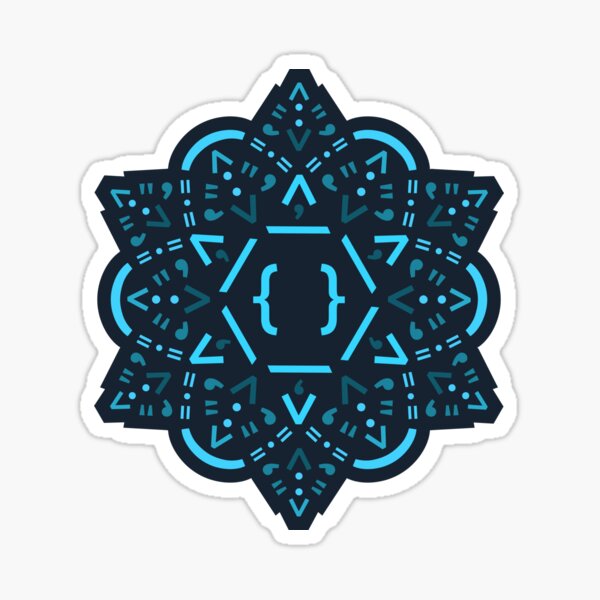 Code Mandala - React Framework Sticker