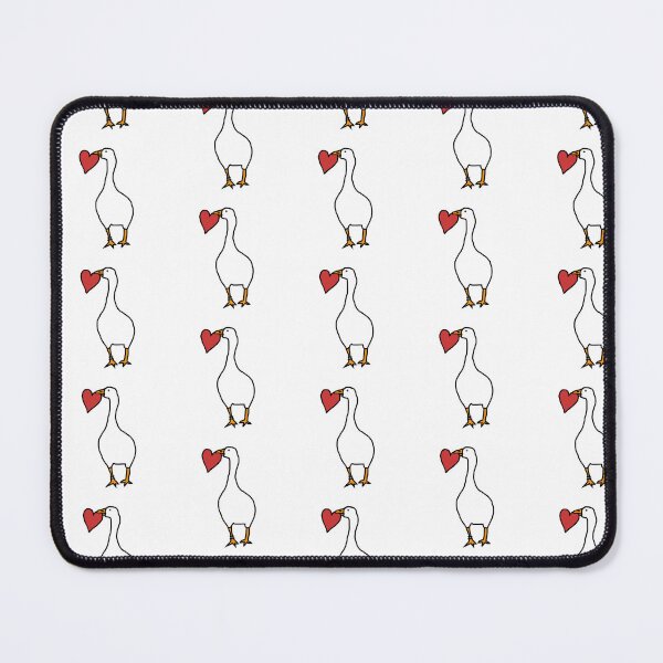 Item preview, Goose with Red Heart in Beak designed and sold by ellenhenry.