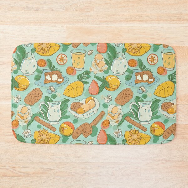 Item preview, Seaside Brunch Abstract Hawaiian Print designed and sold by zwrohn.