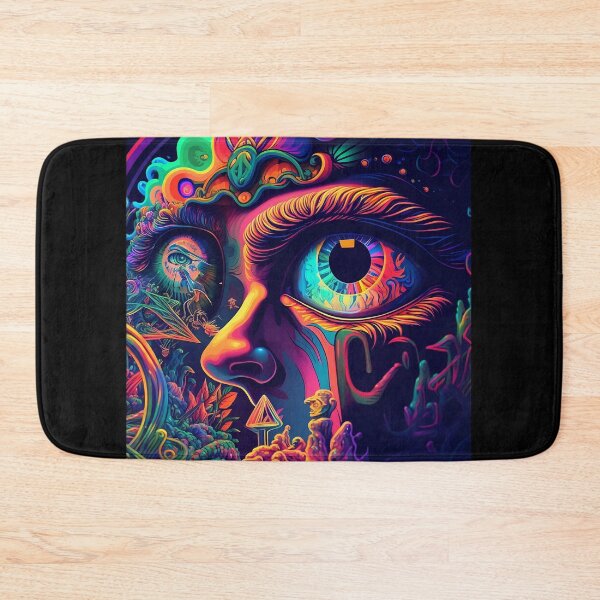 Item preview, Trippy Psychedelic Mad Man designed and sold by VibrantView.
