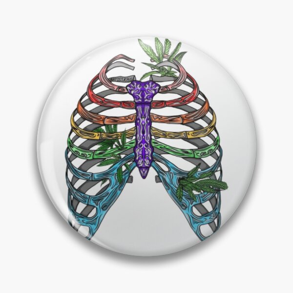 Item preview, Rainbow Ribcage designed and sold by Artistkhg.