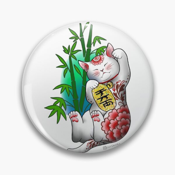 Item preview, Porcelain Lucky Cat designed and sold by Geedenka.