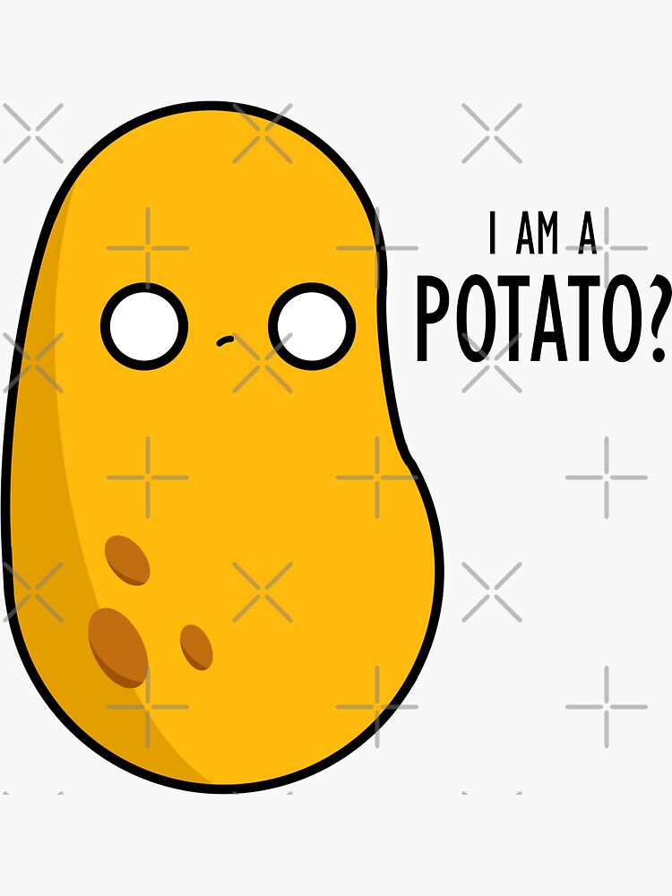 Cute Cartoon Potato || King Couch Potato || Kawai