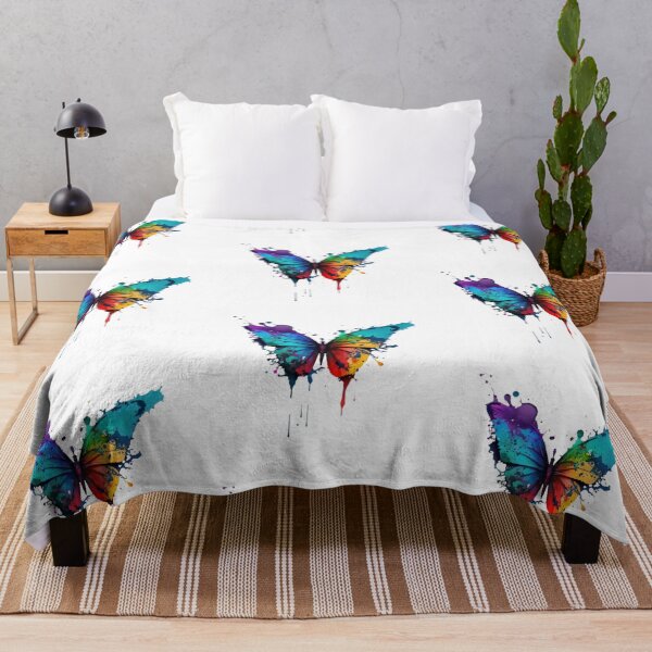 Item preview, Aesthetic Colourful Splash Painting Butterfly Design designed and sold by EnzoZs.