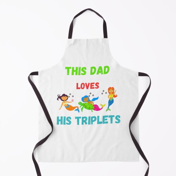 Item preview, This Dad Loves His Triplets designed and sold by Delnet ⭐⭐⭐⭐⭐.