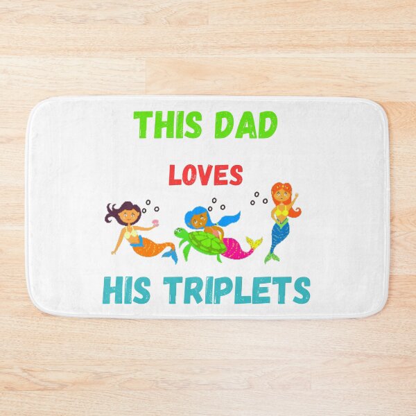 Item preview, This Dad Loves His Triplets designed and sold by Delnet ⭐⭐⭐⭐⭐.