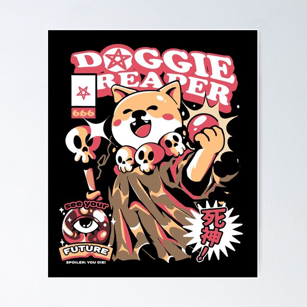 Item preview, Doggie Reaper designed and sold by Ilustrata®.