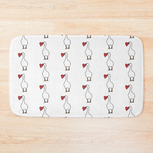 Item preview, Goose with Red Heart in Beak designed and sold by ellenhenry.