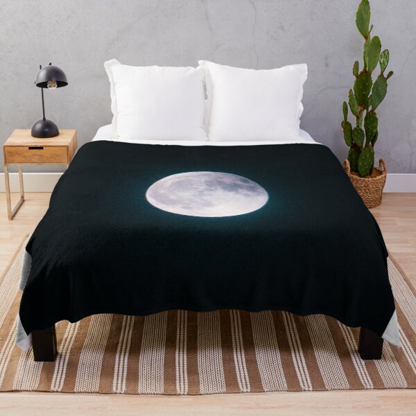 Item preview, Silver Luna (Glowing Full Moon Eclipse) designed and sold by prxjectphoto.