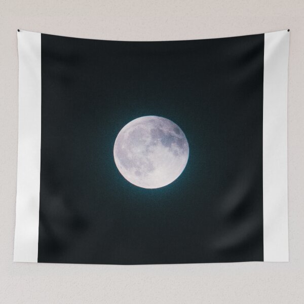 Item preview, Silver Luna (Glowing Full Moon Eclipse) designed and sold by prxjectphoto.