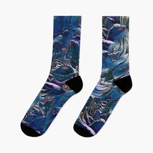 Item preview, Blue floral pattern. designed and sold by adlkh.