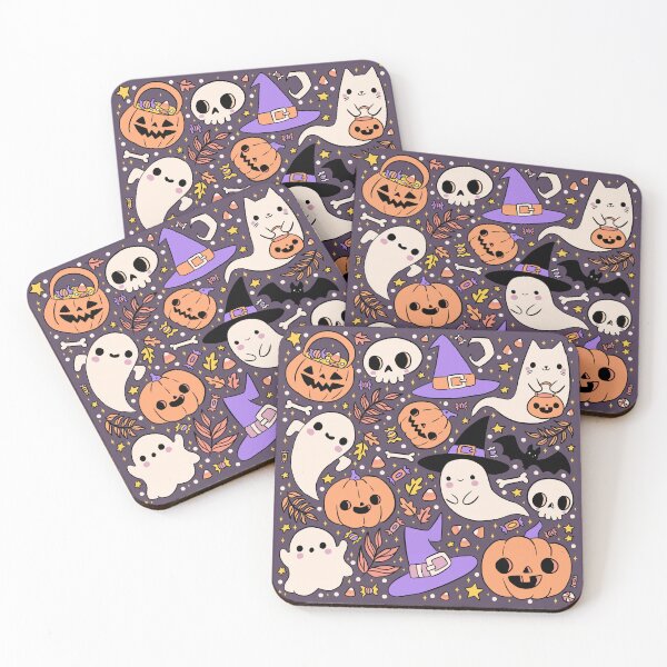 Item preview, Cute halloween pattern  designed and sold by Yarafantasyart.