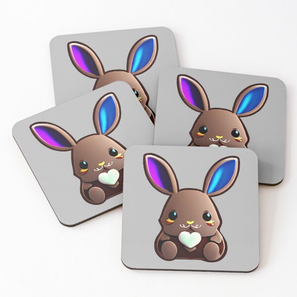Item preview, Chocolate Bunny Love designed and sold by ArtByNabes.