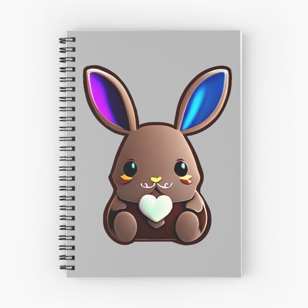 Item preview, Chocolate Bunny Love designed and sold by ArtByNabes.