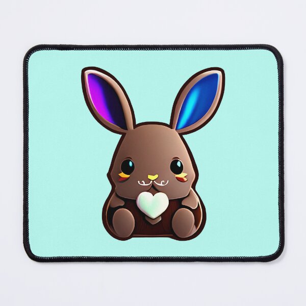 Item preview, Chocolate Bunny Love designed and sold by ArtByNabes.