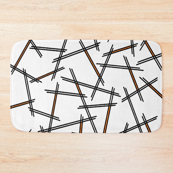Item preview, Abstract geometric pattern - orange. designed and sold by K.S ART.