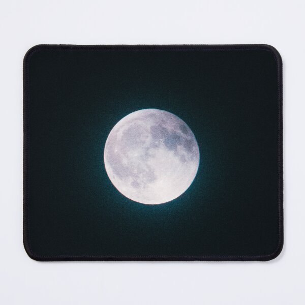 Item preview, Silver Luna (Glowing Full Moon Eclipse) designed and sold by prxjectphoto.