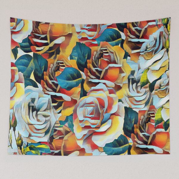 Item preview, Abstract floral pattern. designed and sold by adlkh.