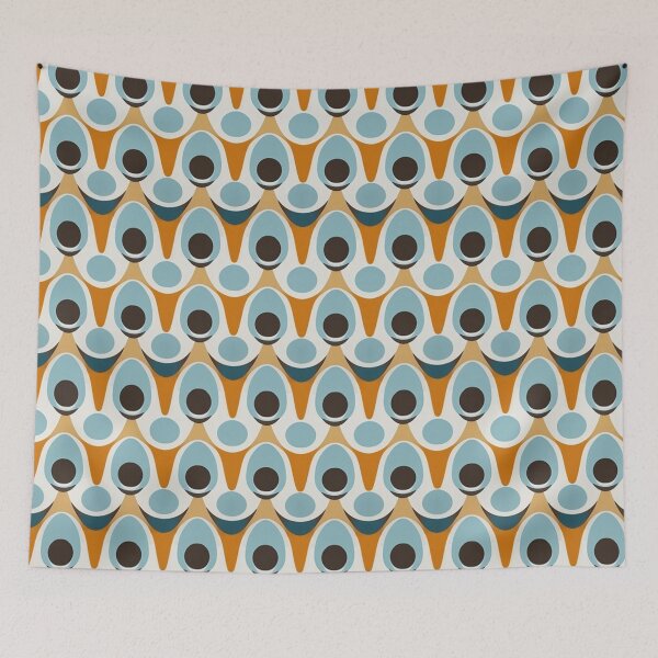 Item preview, mid-century modern pattern designed and sold by A-Semi-Tree.
