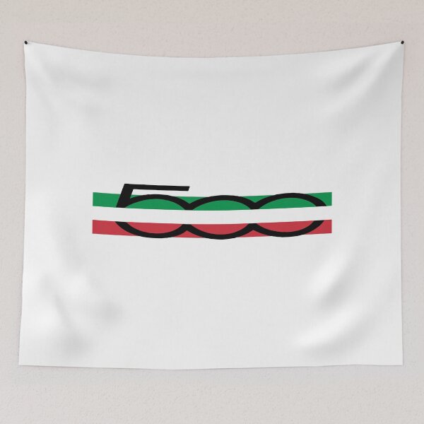 Item preview, Fiat 500 with Italian Flag Large designed and sold by tfmotorworks.