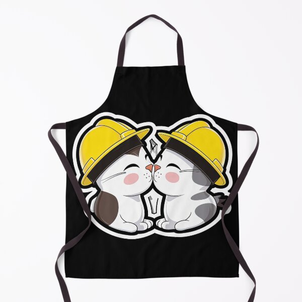 Item preview, Catswithhardhats Sticker designed and sold by MikAImageShop.