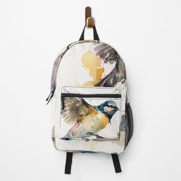 Item preview, bird group flying watercolor designed and sold by shokA Design.