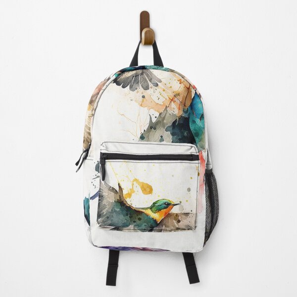 Item preview, bird group flying watercolor designed and sold by shokA Design.