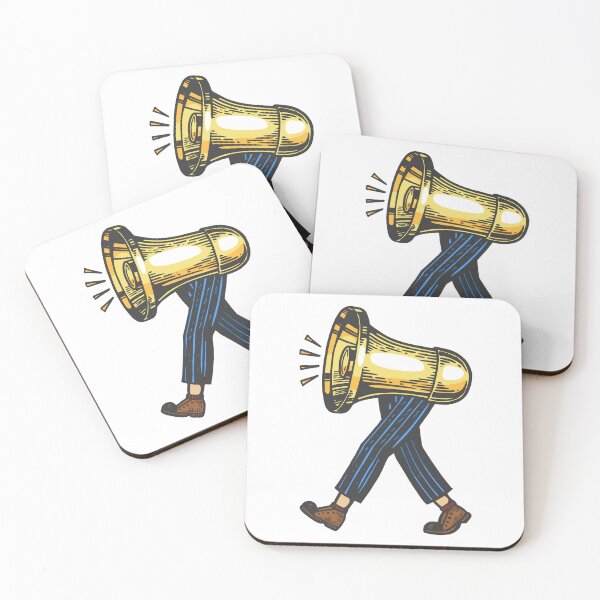 Item preview, Loudspeaker walks on feet  designed and sold by IronicEmpire.