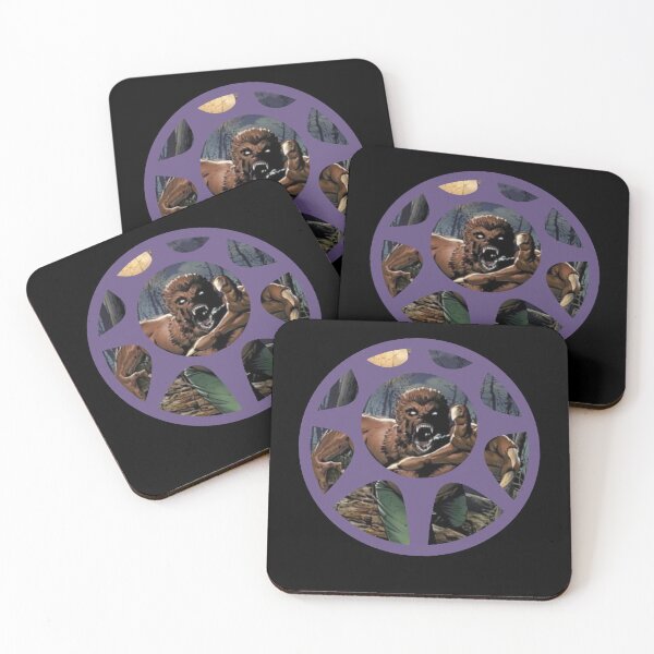 Item preview, Werewolf by Night Midnight Suns Circle Logo  designed and sold by Midnightbloodstone.