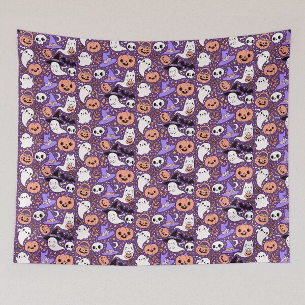Item preview, Cute halloween pattern  designed and sold by Yarafantasyart.