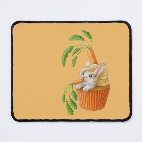Item preview, Bunny carrot cupcake designed and sold by DigitalCloud.