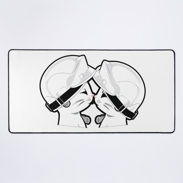 Item preview, Cute Catswithhardhats Sticker designed and sold by MikAImageShop.