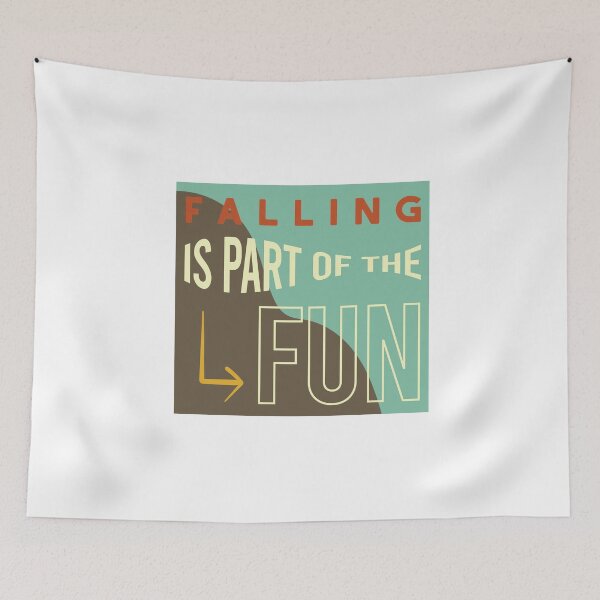 Item preview, Snowboarding Falling is Part of the Fun designed and sold by whyitsme.
