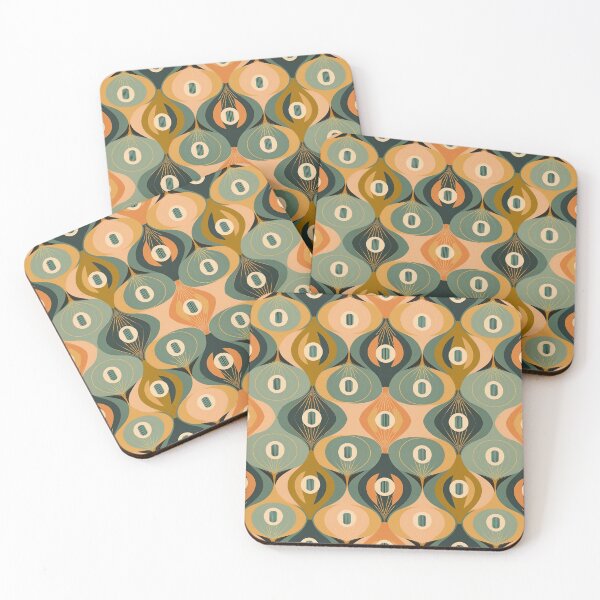 Item preview, mid-century balloon pattern  designed and sold by A-Semi-Tree.