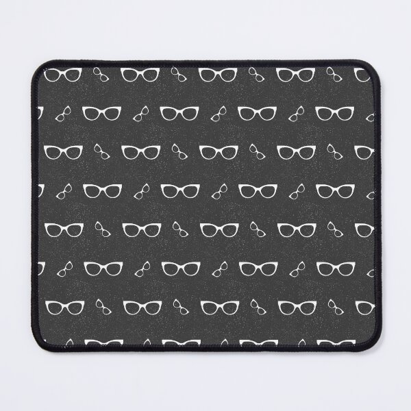 Item preview, Glasses Pattern | White BG Black designed and sold by Oliveirallan.