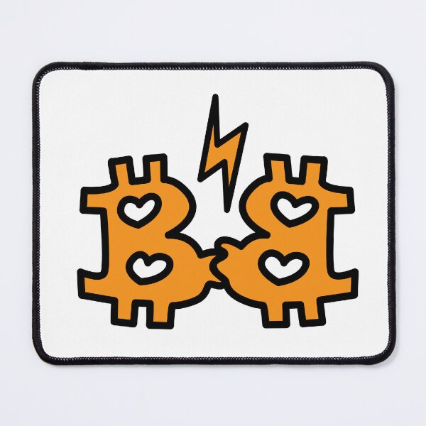 Item preview, Bitcoin Love designed and sold by bitpopart.