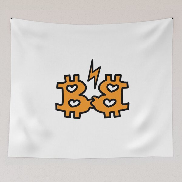 Item preview, Bitcoin Love designed and sold by bitpopart.