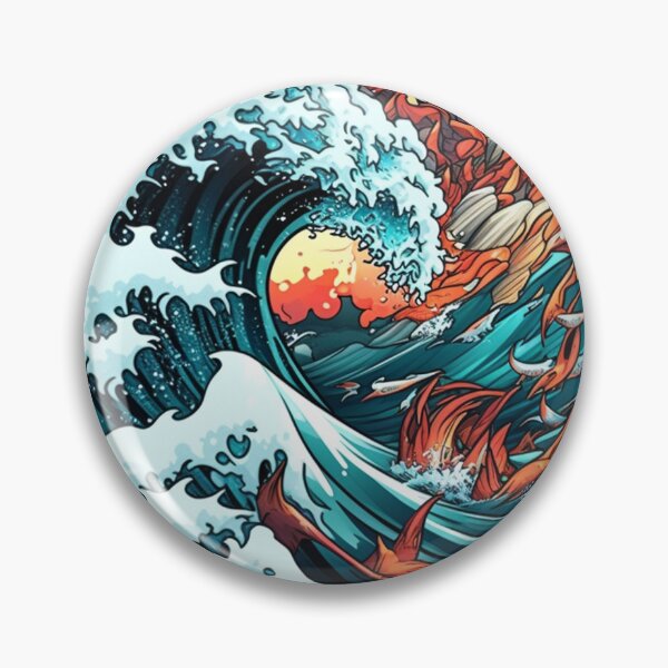 Item preview, Ocean Wave designed and sold by Sanish Shrestha.