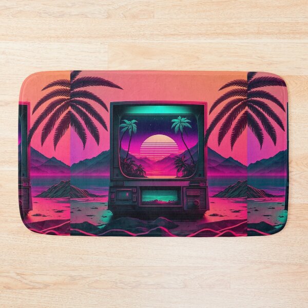 Item preview, Vaporwave CRT TV designed and sold by VibrantView.