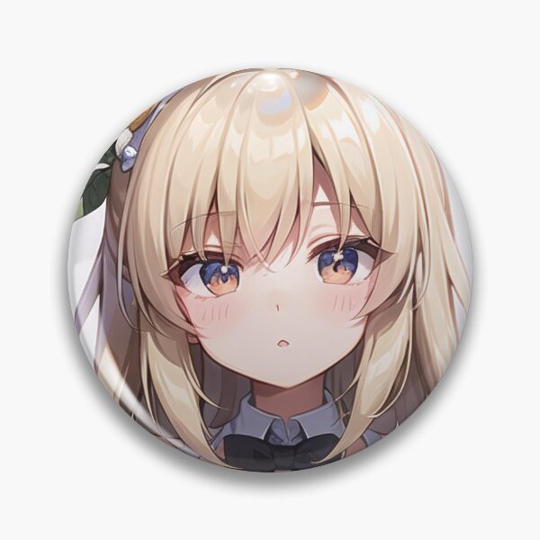 Item preview, A Cute Bunny Girl With a Flower Tiara Sticker Very Kawaii designed and sold by HikariAtelier.