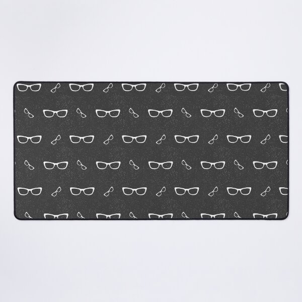 Item preview, Glasses Pattern | 3 White BG Black designed and sold by Oliveirallan.