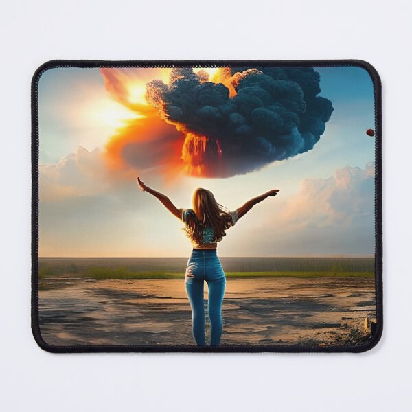 Item preview, girl from behind with an explosion designed and sold by redstar-design.