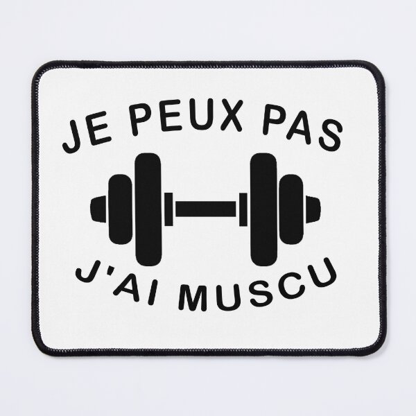 Item preview, je peux pas , j'ai muscu designed and sold by Candlee ⭐⭐⭐⭐⭐.