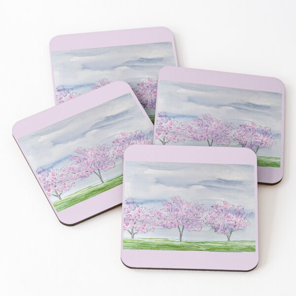 Item preview, Magnolia Trees in Stormy Spring  designed and sold by EtegamiJourney.