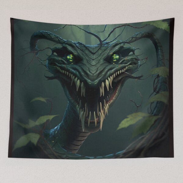 Item preview, Dark Forest Horror, Tree Snake Horror designed and sold by Fantasy Masterpiece.