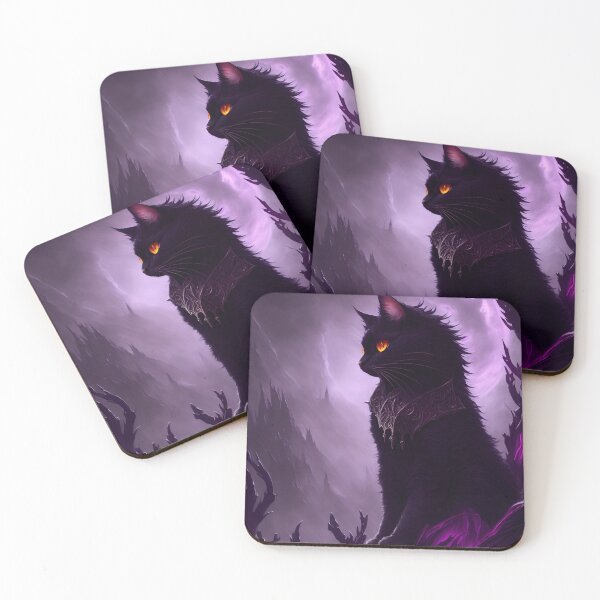 Item preview, Fantasy Cat art #10 (Vampire Cat) designed and sold by YourMajestyLuna.