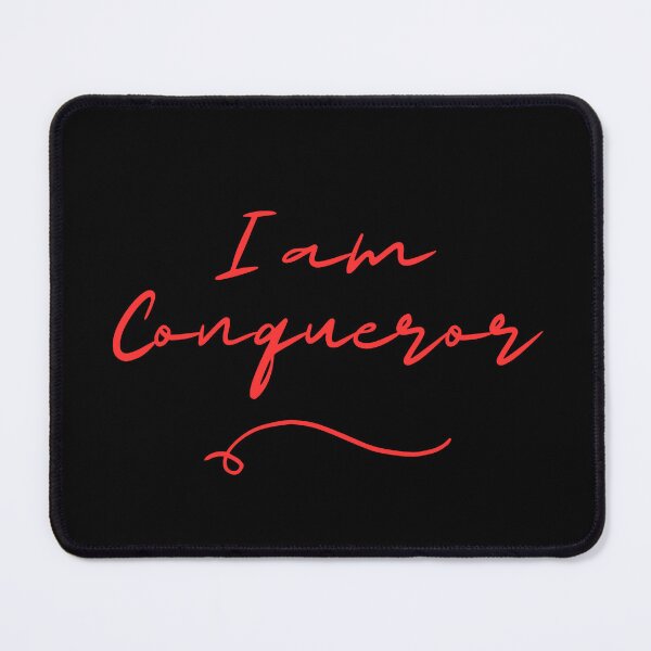 Item preview, I Am Conqueror designed and sold by motivationhood.