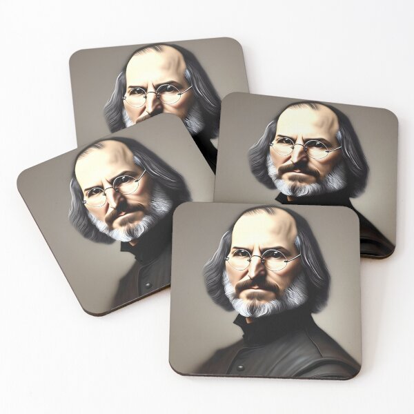 Item preview, steve jobs in rembrandt style designed and sold by redstar-design.
