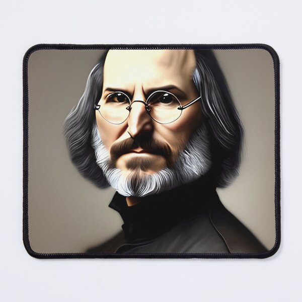 Item preview, steve jobs in rembrandt style designed and sold by redstar-design.