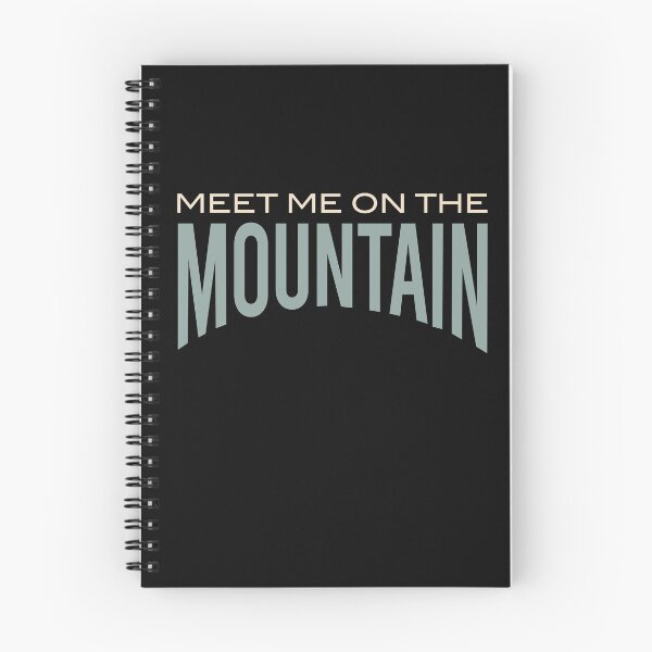Item preview, Meet Me on The Mountain designed and sold by whyitsme.